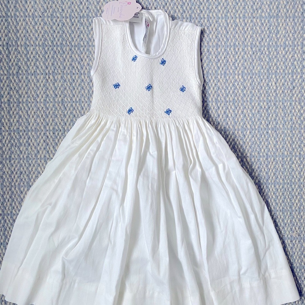 Hand Smocked Size 3 Girl’s Dress